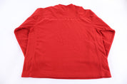 Vintage Nike Red Pullover Fleece Sweater - Sweater - Thrifted Threads