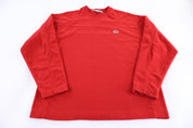 Vintage Nike Red Pullover Fleece Sweater - Sweater - Thrifted Threads