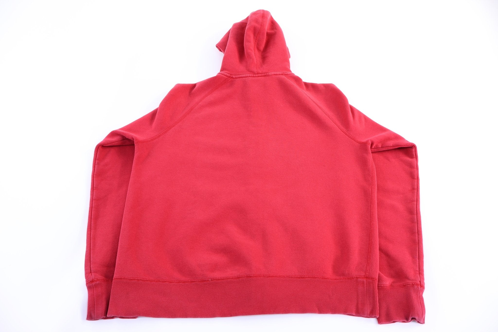 Vintage Nike Sportswear Red Full Zip Hoodie - Jacket - Thrifted Threads