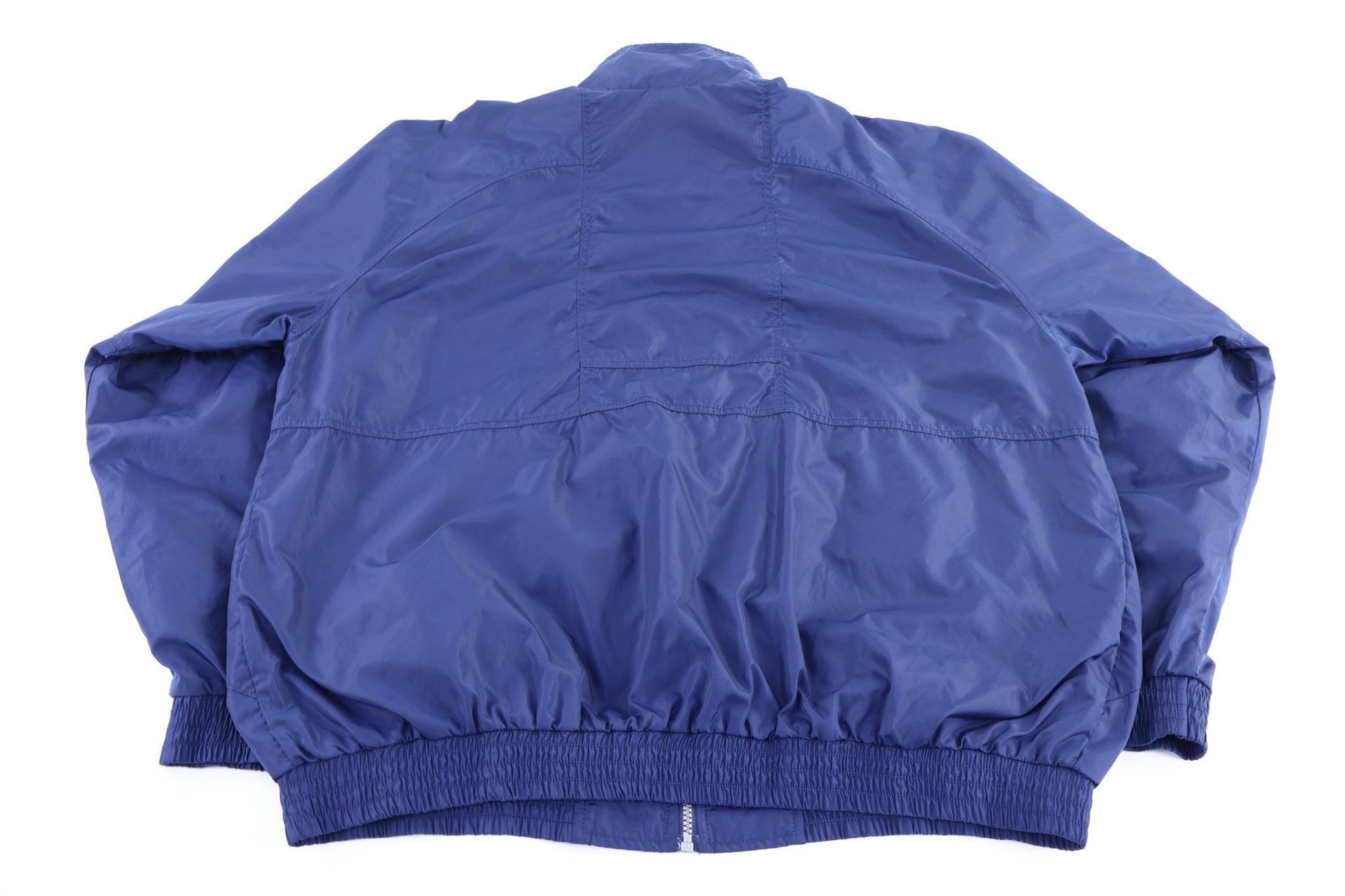 Vintage Nike Team Embroidered Logo Blue Full Zip Jacket - Jacket - Thrifted Threads