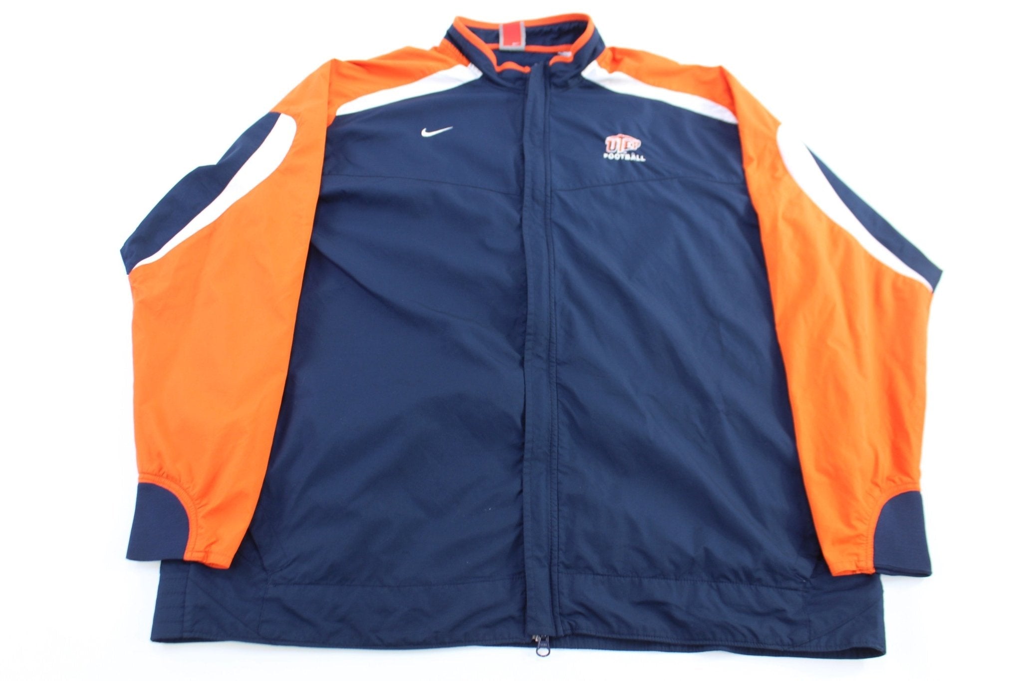 Vintage Nike Team University of Texas Full Zip Jacket - Jacket - Thrifted Threads