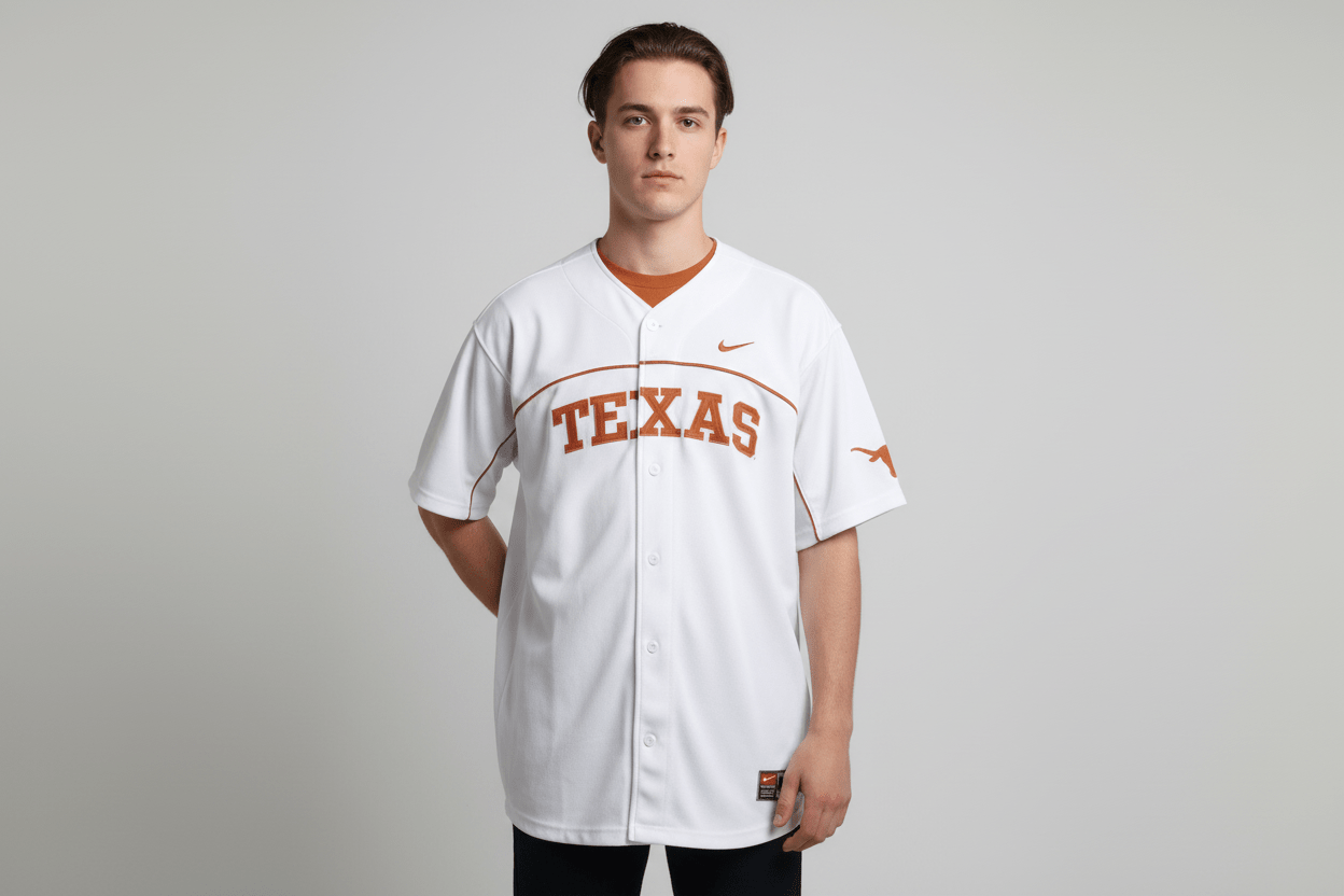 Vintage Nike Team University of Texas Jersey - ThriftedThreads.com