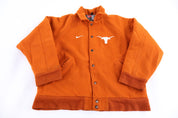 Vintage Nike University of Texas Full Snap Jacket - Jacket - Thrifted Threads