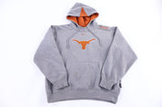 Vintage Nike University of Texas Grey Pullover Hoodie - Sweatshirt - Thrifted Threads