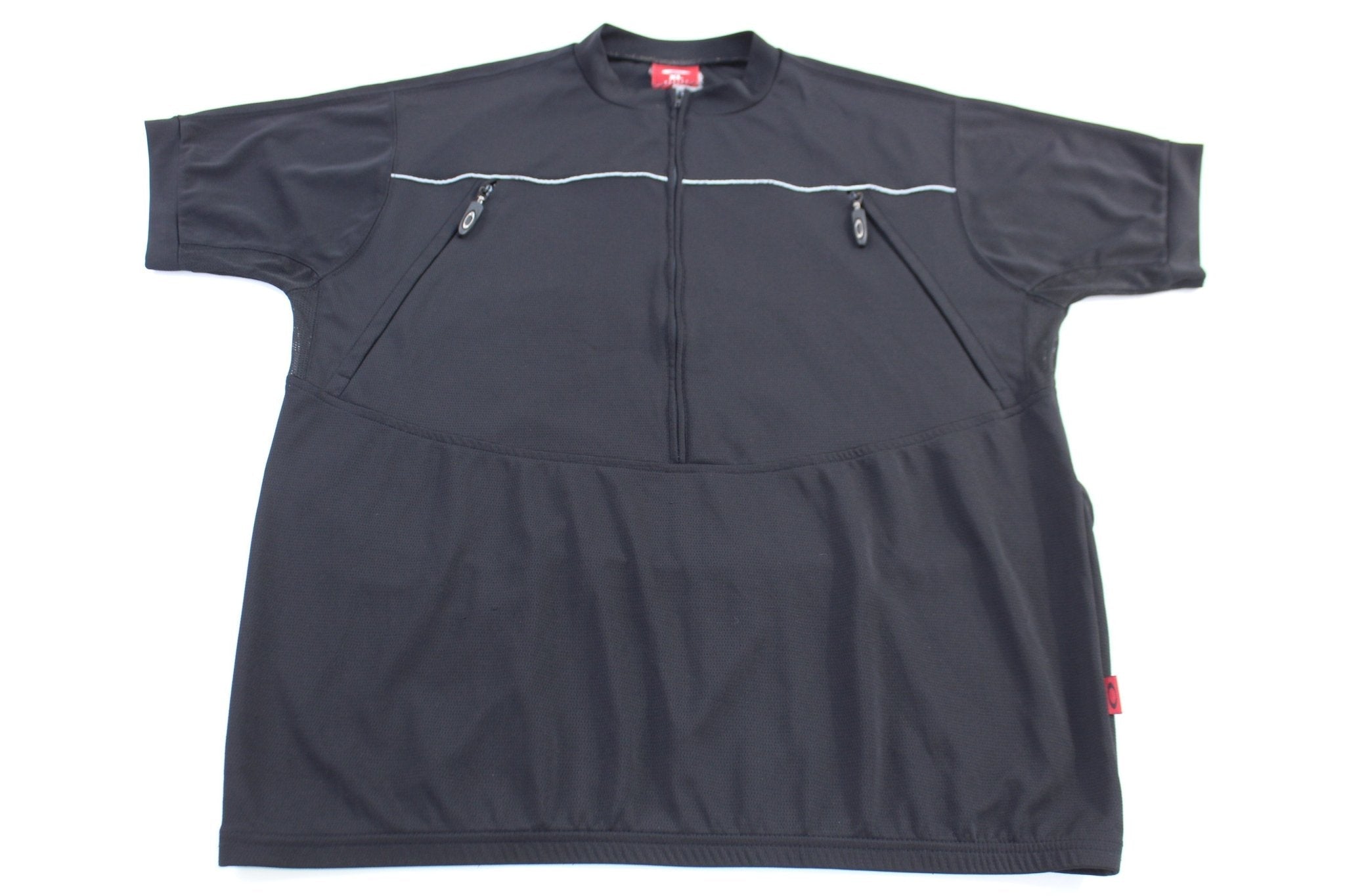Vintage Oakley Quarter Zip Cycling Jersey - Jerseys/Tanks - Thrifted Threads