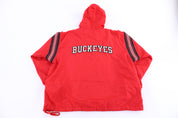 Vintage Ohio State University Pullover Windbreaker - Jacket - Thrifted Threads