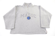 Vintage Orlando Magic Basketball Quarter Zip Sweater - Sweater - Thrifted Threads
