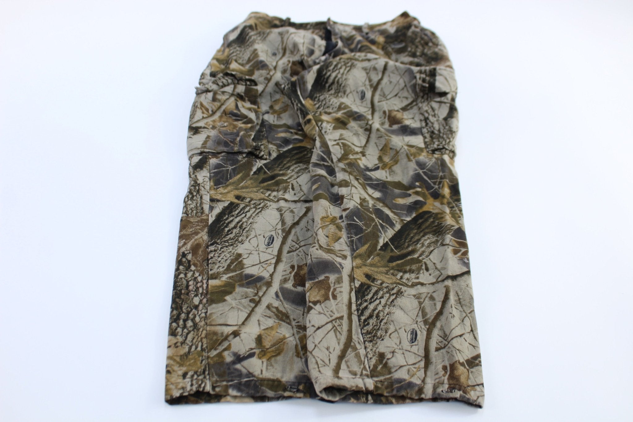 Vintage Outdoors Camo Cargo Pants - ThriftedThreads.com