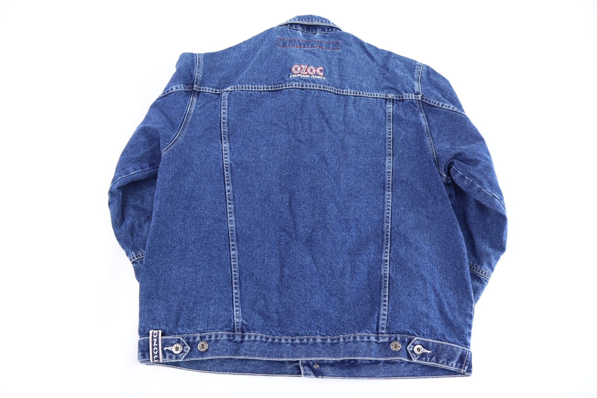 Vintage Ozoc Sport Dark Wash Denim Jacket - Jacket - Thrifted Threads