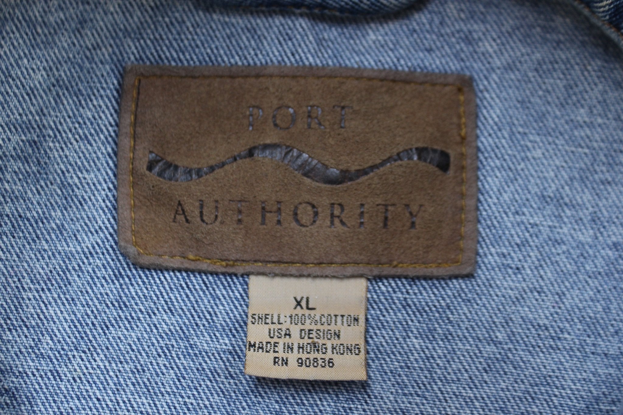 Vintage Paramount Network Embroidered Trucker Jacket - ThriftedThreads.com