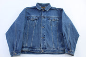 Vintage Paramount Network Embroidered Trucker Jacket - Jacket - Thrifted Threads