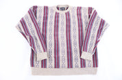 Vintage Peconic Bay Trader's Multipattern Knit Sweater - Sweater - Thrifted Threads