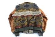 Vintage Pendleton Woolen Mills Aztec Patterned Leather Jacket - Jacket - Thrifted Threads