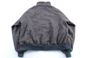 Vintage Pendleton Woolen Mills Grey & Green Zip Up Jacket - Jacket - Thrifted Threads