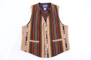Vintage Pendleton Woolen Mills Western Pattern Vest - Vest - Thrifted Threads