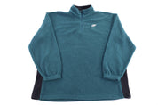 Vintage Philadelphia Eagles Football Fleece Pullover - Sweater - Thrifted Threads