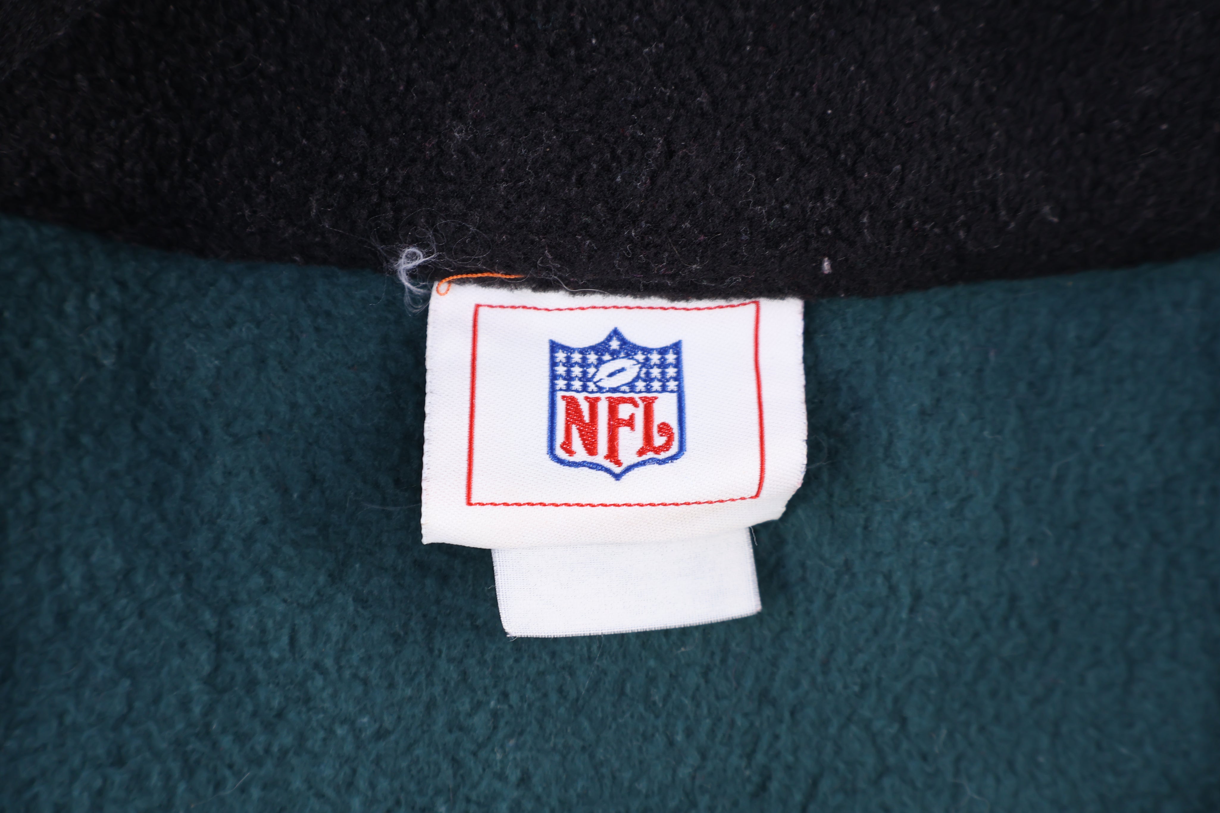 Vintage Philadelphia Eagles Football Fleece Pullover - Sweater - Thrifted Threads
