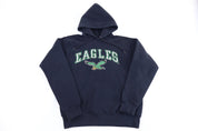 Vintage Philadelphia Eagles Football Pullover Hoodie - Sweatshirt - Thrifted Threads
