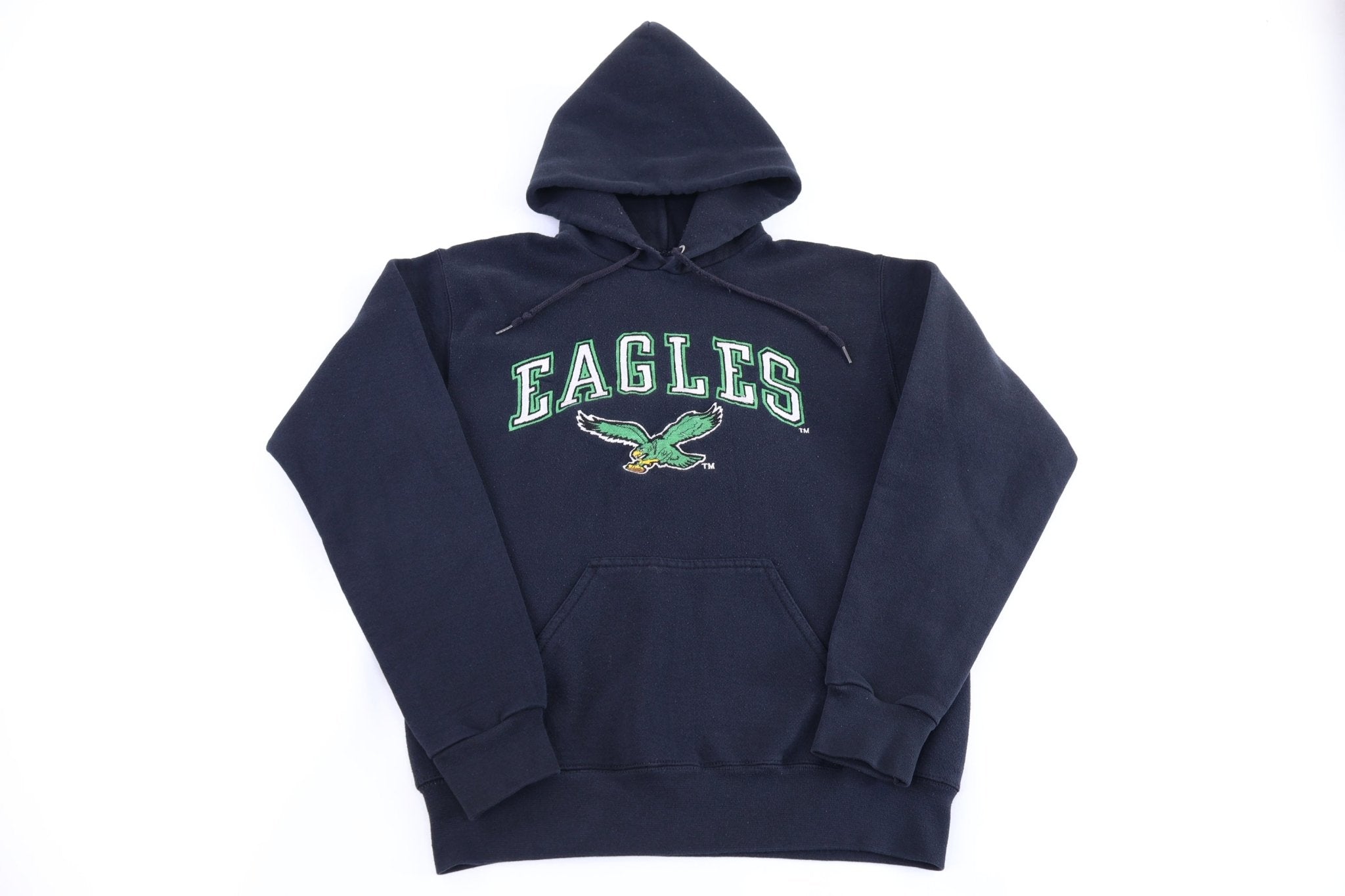 Vintage Philadelphia Eagles Football Pullover Hoodie - Sweatshirt - Thrifted Threads