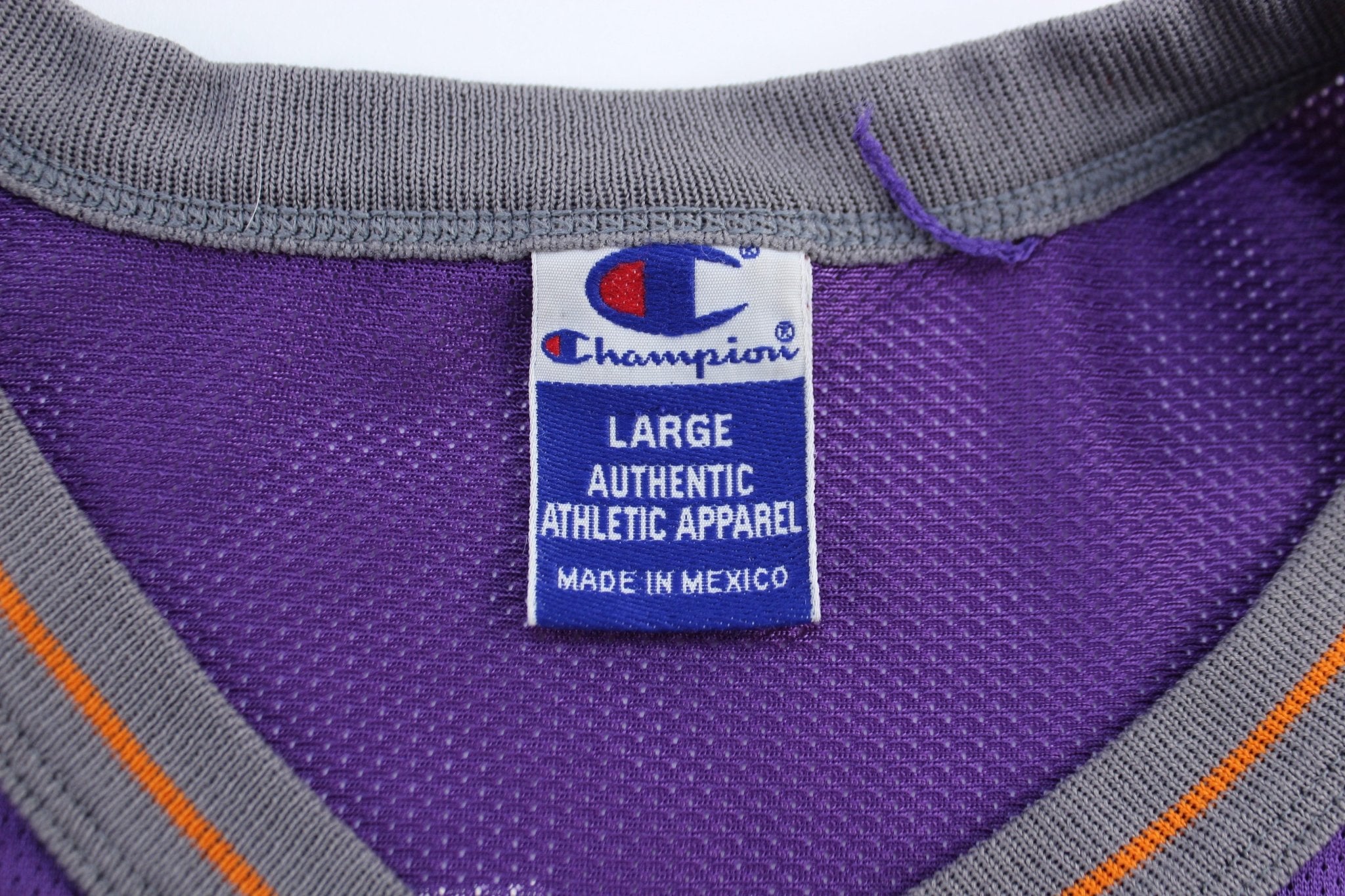 Vintage Phoenix Suns Jason Kidd 32 Champion Basketball Jersey - ThriftedThreads.com