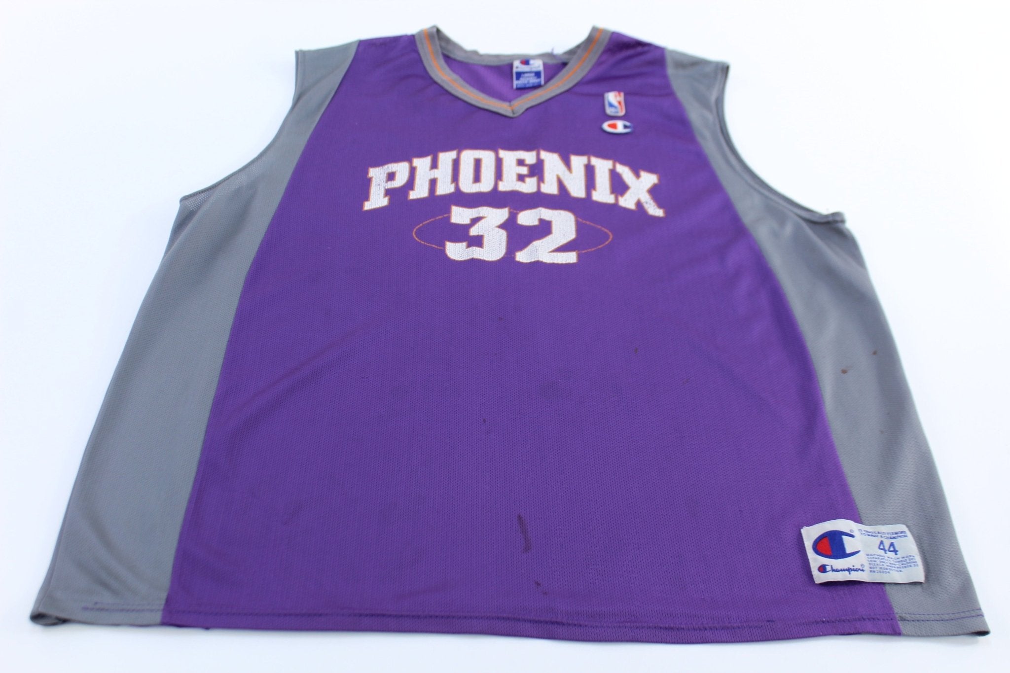 Vintage Phoenix Suns Jason Kidd 32 Champion Basketball Jersey - ThriftedThreads.com