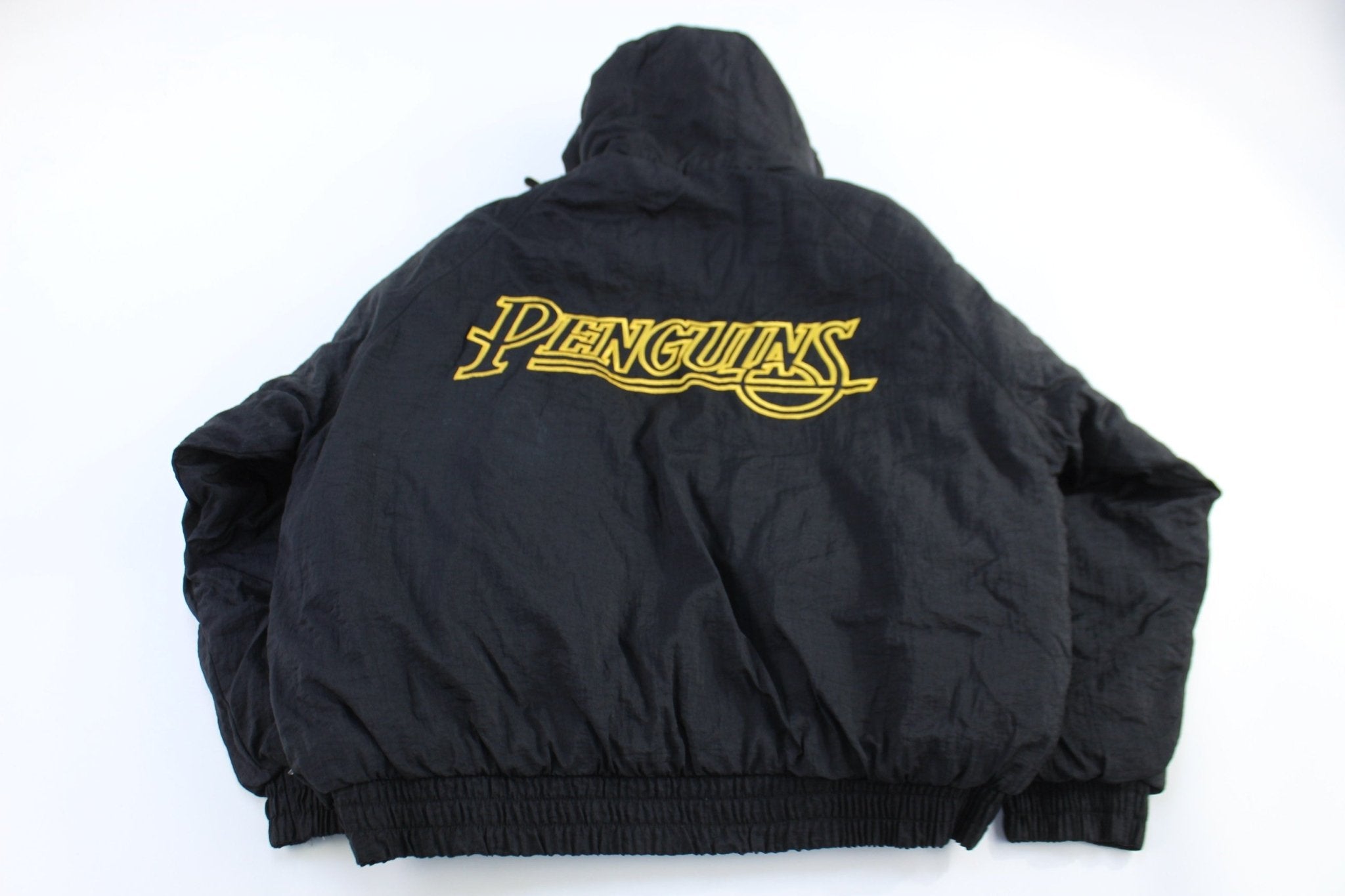 Vintage Pittsburgh Penguins Hockey Full Zip Jacket - Jacket - Thrifted Threads