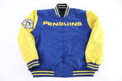 Vintage Pittsburgh Penguins Hockey Reversible Bomber Jacket - Jacket - Thrifted Threads