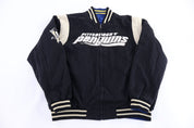 Vintage Pittsburgh Penguins Hockey Reversible Bomber Jacket - Jacket - Thrifted Threads