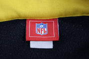 Vintage Pittsburgh Steelers Football Fleece Quarter Zip Sweater - Sweater - Thrifted Threads