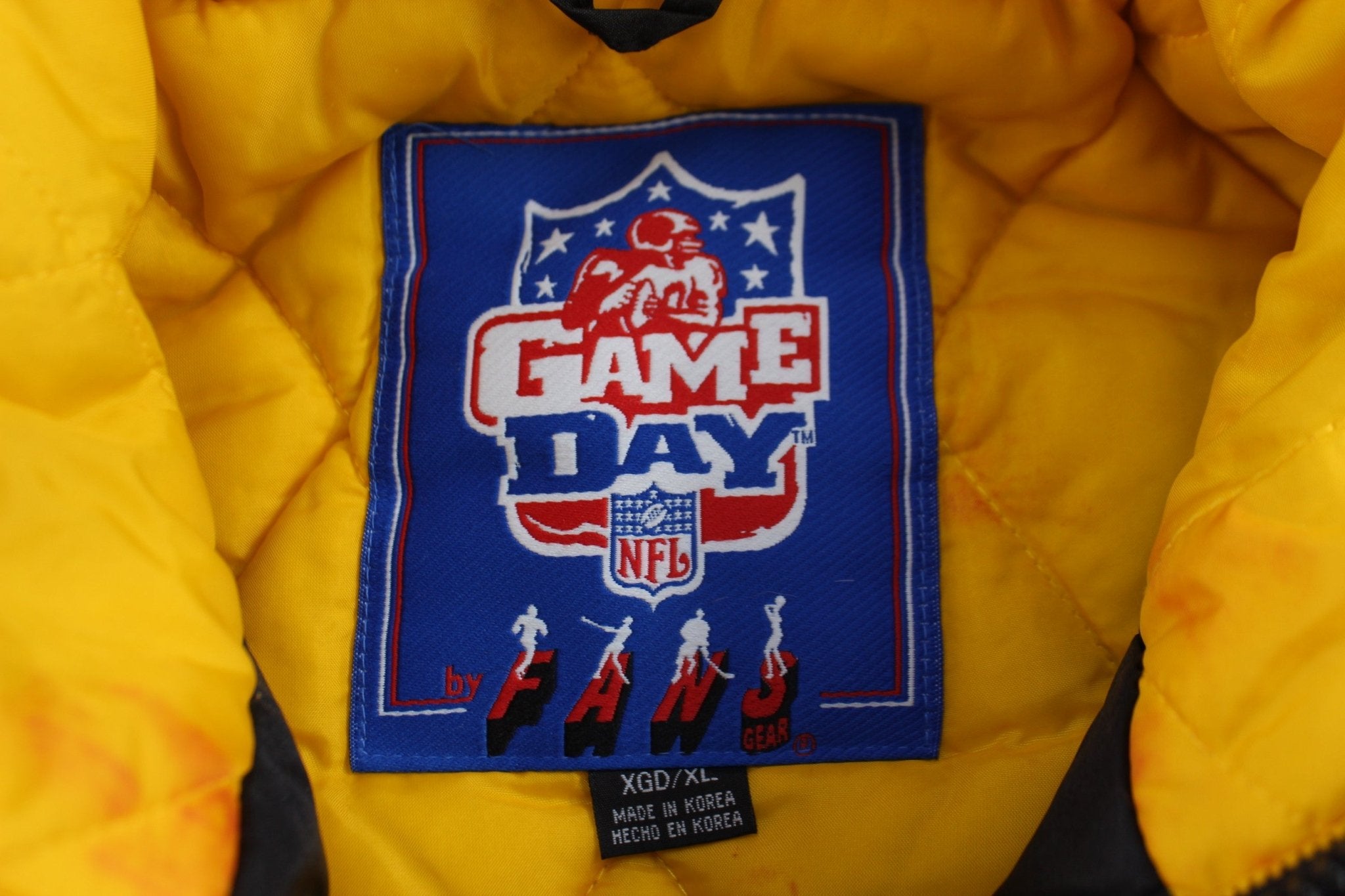 Vintage Pittsburgh Steelers Football Full Zip Jacket - Jacket - Thrifted Threads