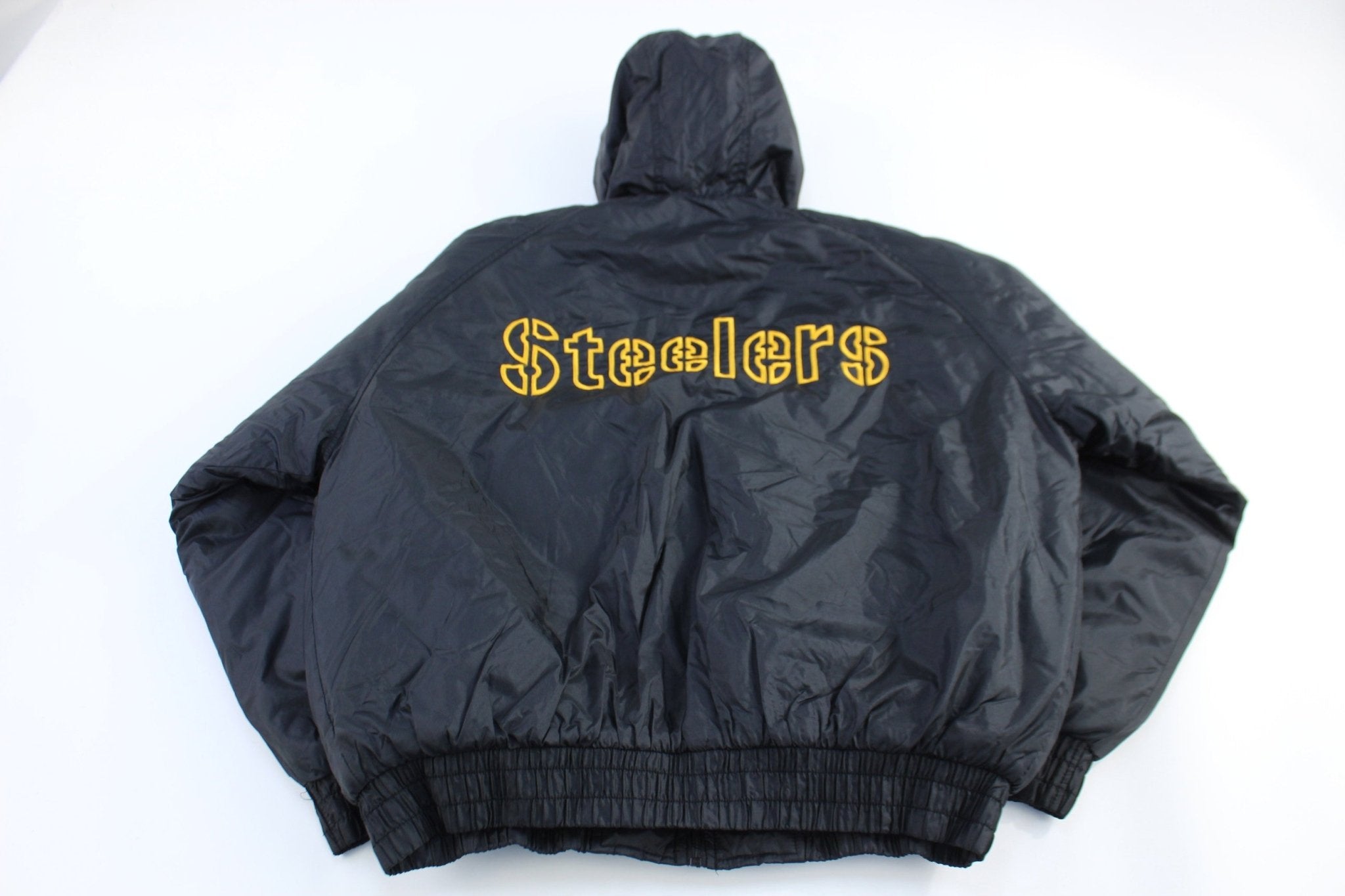 Vintage Pittsburgh Steelers Football Full Zip Jacket - Jacket - Thrifted Threads