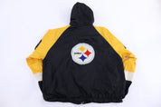 Vintage Pittsburgh Steelers Football Full Zip Jacket - Jacket - Thrifted Threads