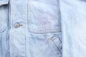 Vintage Polo Ralph Lauren Light Wash Denim Jacket - ThriftedThreads.com