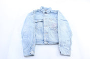 Vintage Polo Ralph Lauren Light Wash Denim Jacket - ThriftedThreads.com