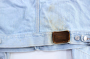 Vintage Polo Ralph Lauren Light Wash Denim Jacket - ThriftedThreads.com