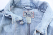 Vintage Polo Ralph Lauren Light Wash Denim Jacket - ThriftedThreads.com