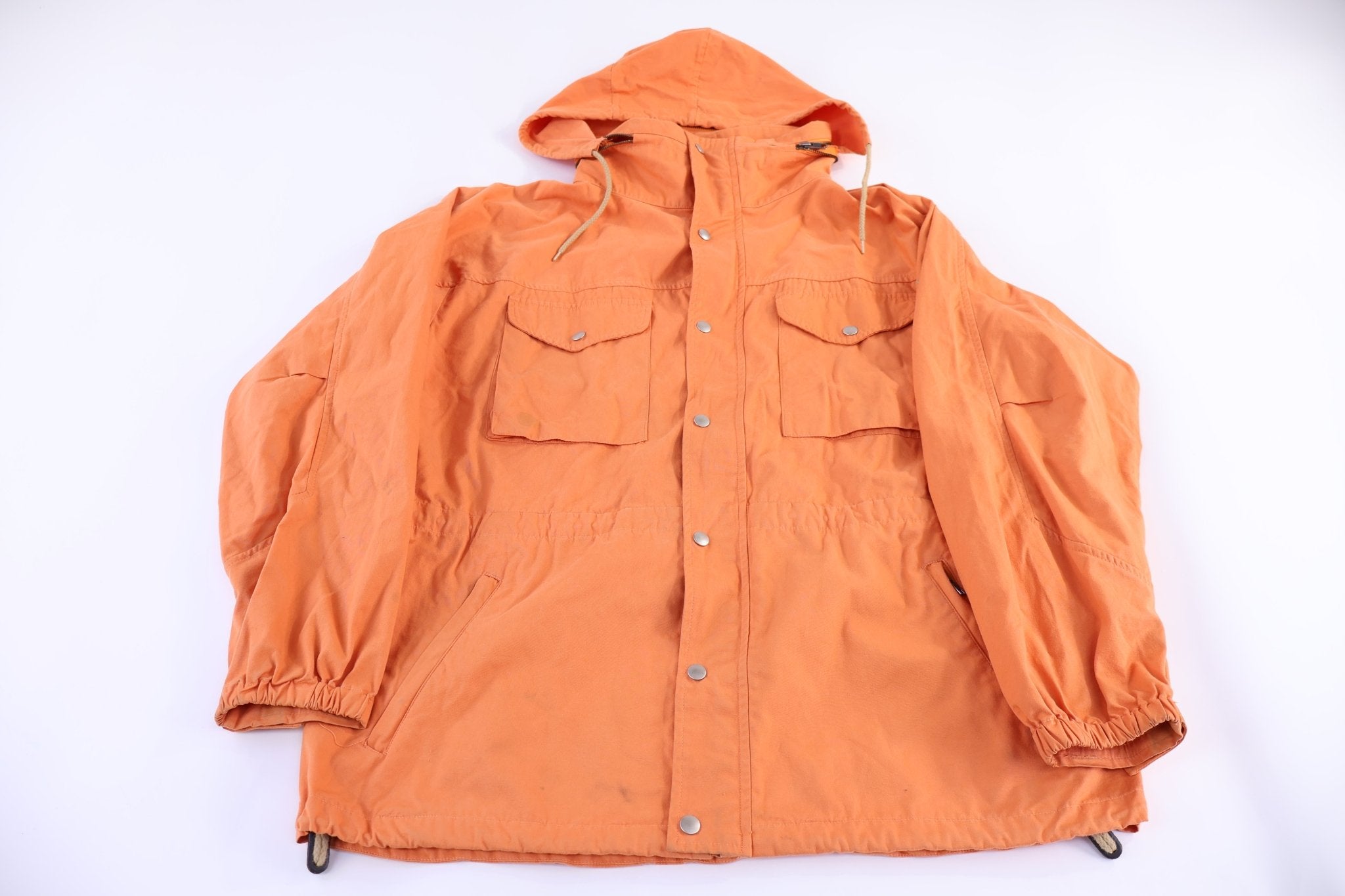 Vintage Polo Sport Ralph Lauren Orange Parka Jacket - Jacket - Thrifted Threads