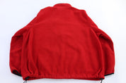 Vintage Polo Sport Ralph Lauren Red Fleece Jacket - ThriftedThreads.com