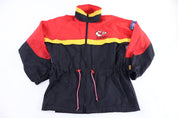Vintage Pro Player Kansas City Chiefs Football Full Zip Jacket - Jacket - Thrifted Threads