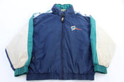 Vintage Pro Player Miami Dolphins Baseball Full Zip Jacket - Jacket - Thrifted Threads