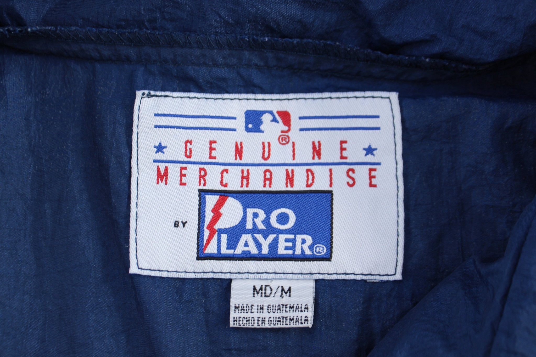 Vintage Pro Player New York Yankees Pullover Windbreaker - Jacket - Thrifted Threads