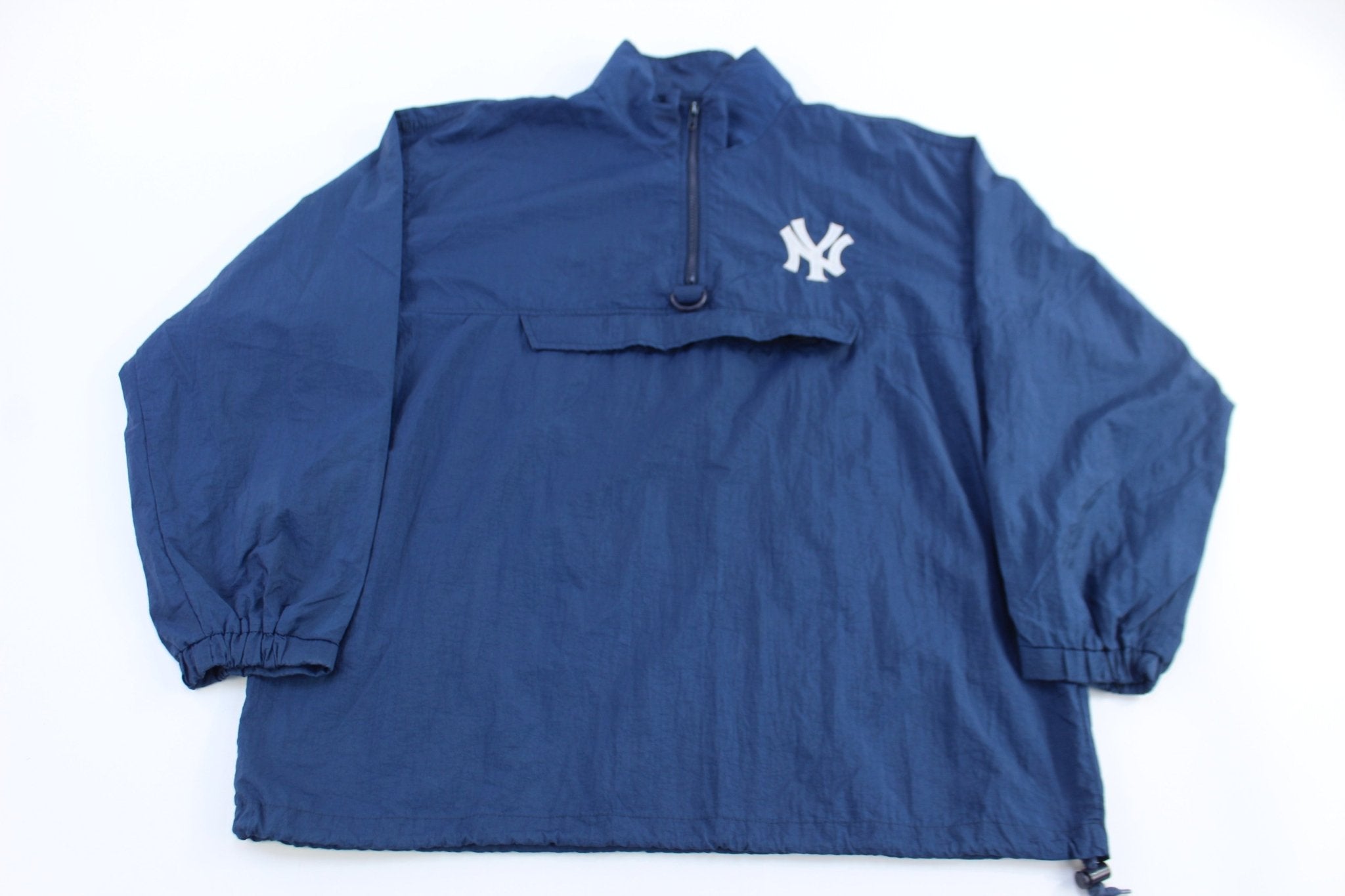 Vintage Pro Player New York Yankees Pullover Windbreaker - Jacket - Thrifted Threads