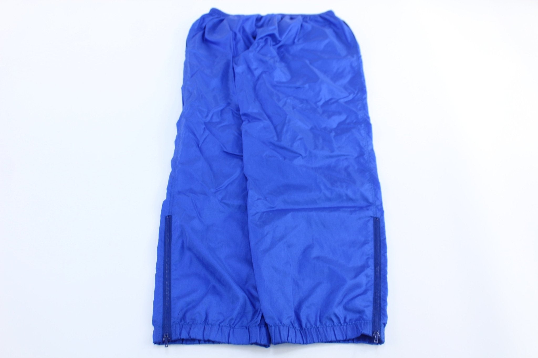 Vintage Puma Embroidered Logo Blue Pants - ThriftedThreads.com