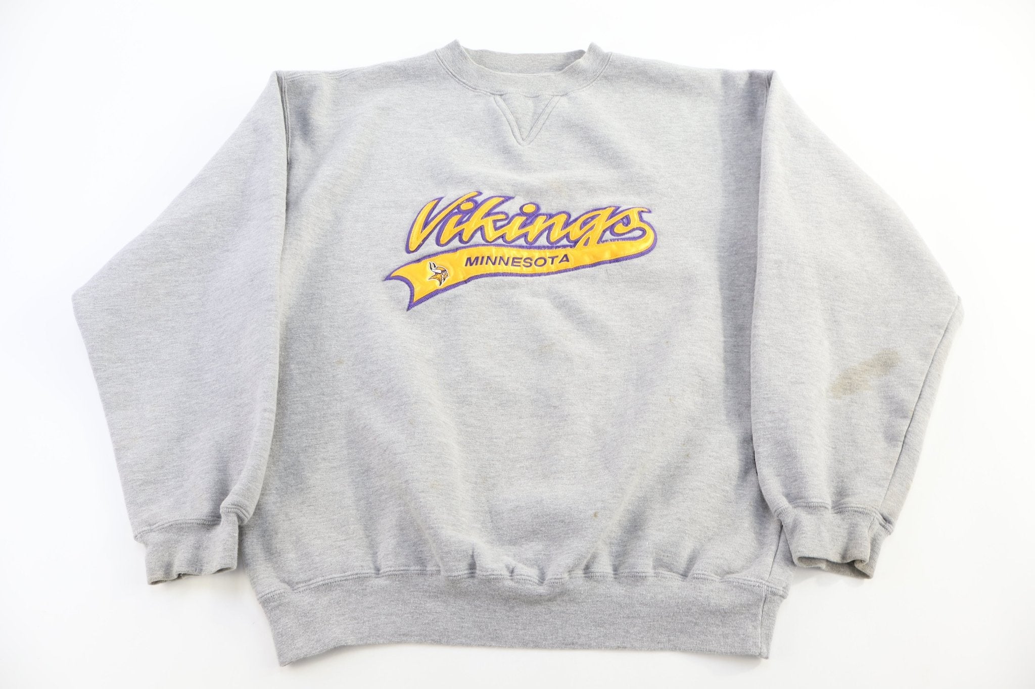 Vintage Puma Minnesota Vikings Sweatshirt - Sweatshirt - Thrifted Threads
