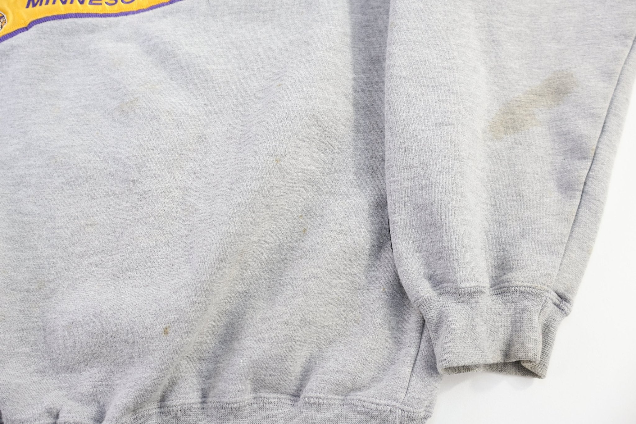 Vintage Puma Minnesota Vikings Sweatshirt - Sweatshirt - Thrifted Threads