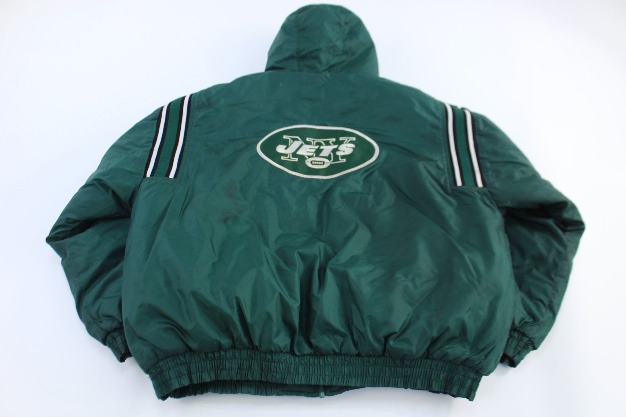 Vintage Puma New York Jets Football Jacket - Jacket - Thrifted Threads