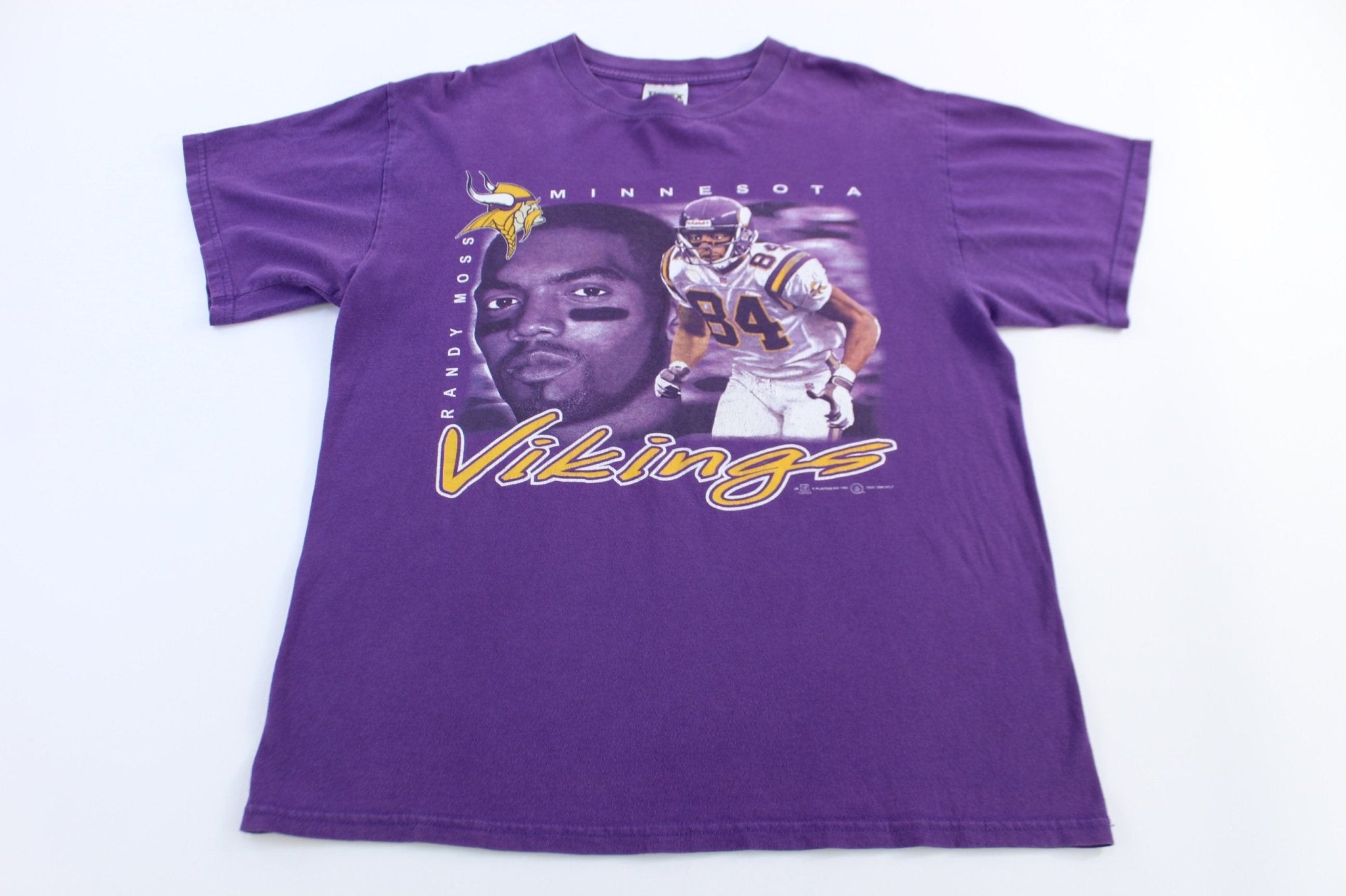 Vintage Randy Moss Minnesota Vikings Football T-shirt - Shirts & Tops - Thrifted Threads