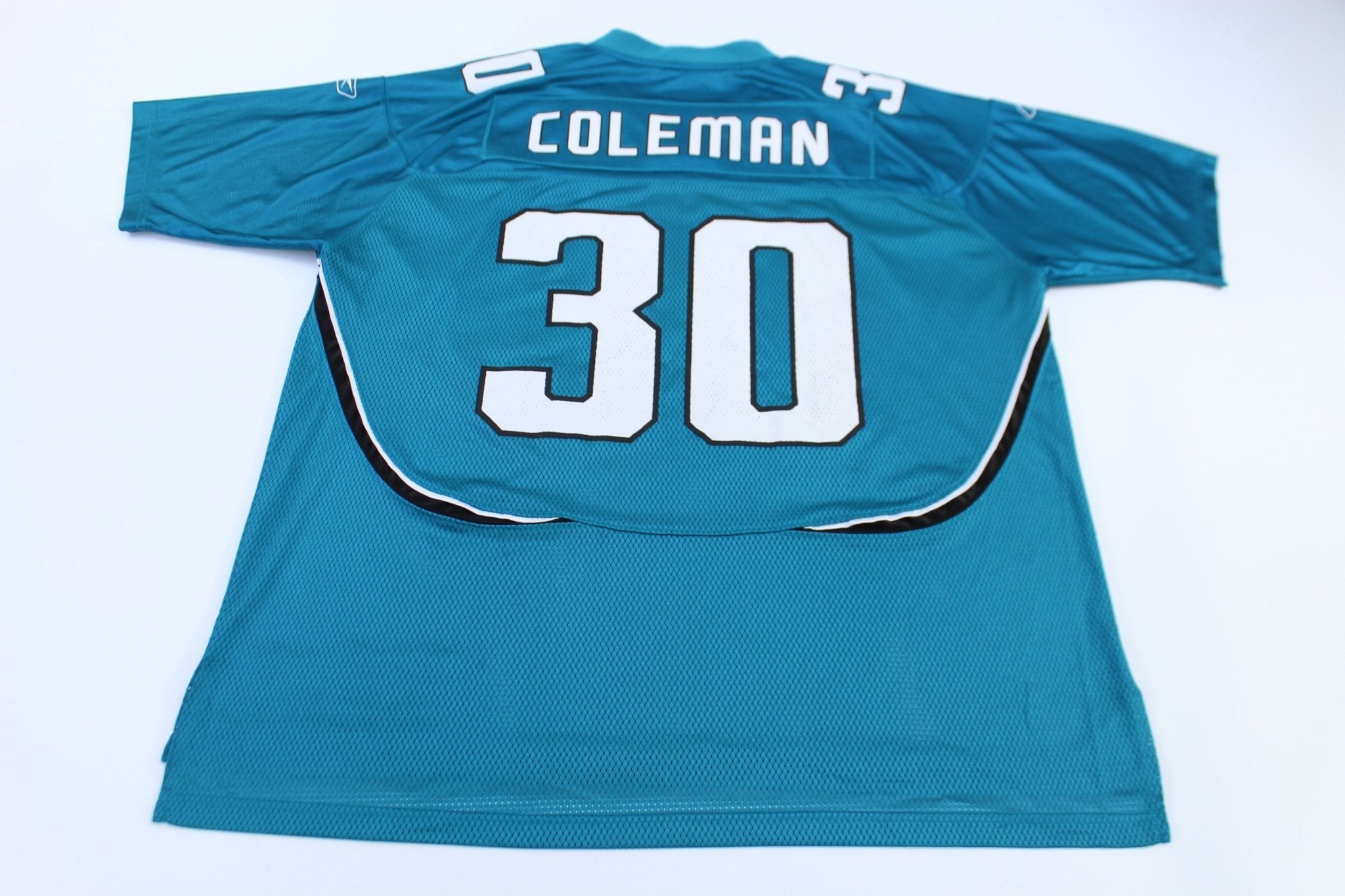 Vintage Reebok DJ Coleman Jacksonville Jaguars Football Jersey - Jerseys/Tanks - Thrifted Threads
