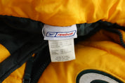 Vintage Reebok Embroidered Green Bay Packers Puffer Jacket - ThriftedThreads.com