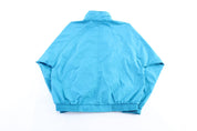 Vintage Reebok Embroidered Logo Aqua Zip Up Jacket - ThriftedThreads.com